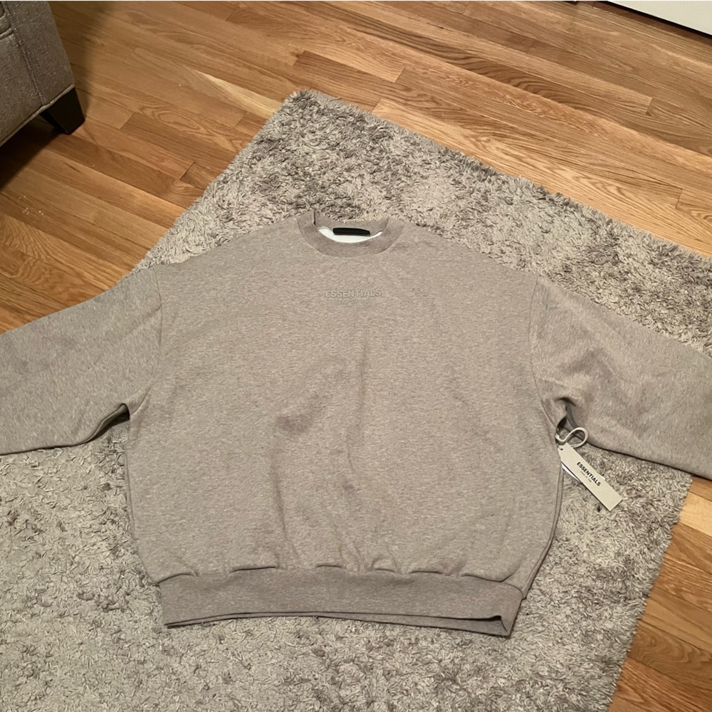 NWT Fear of God Essentials Crew Neck Sweatshirt